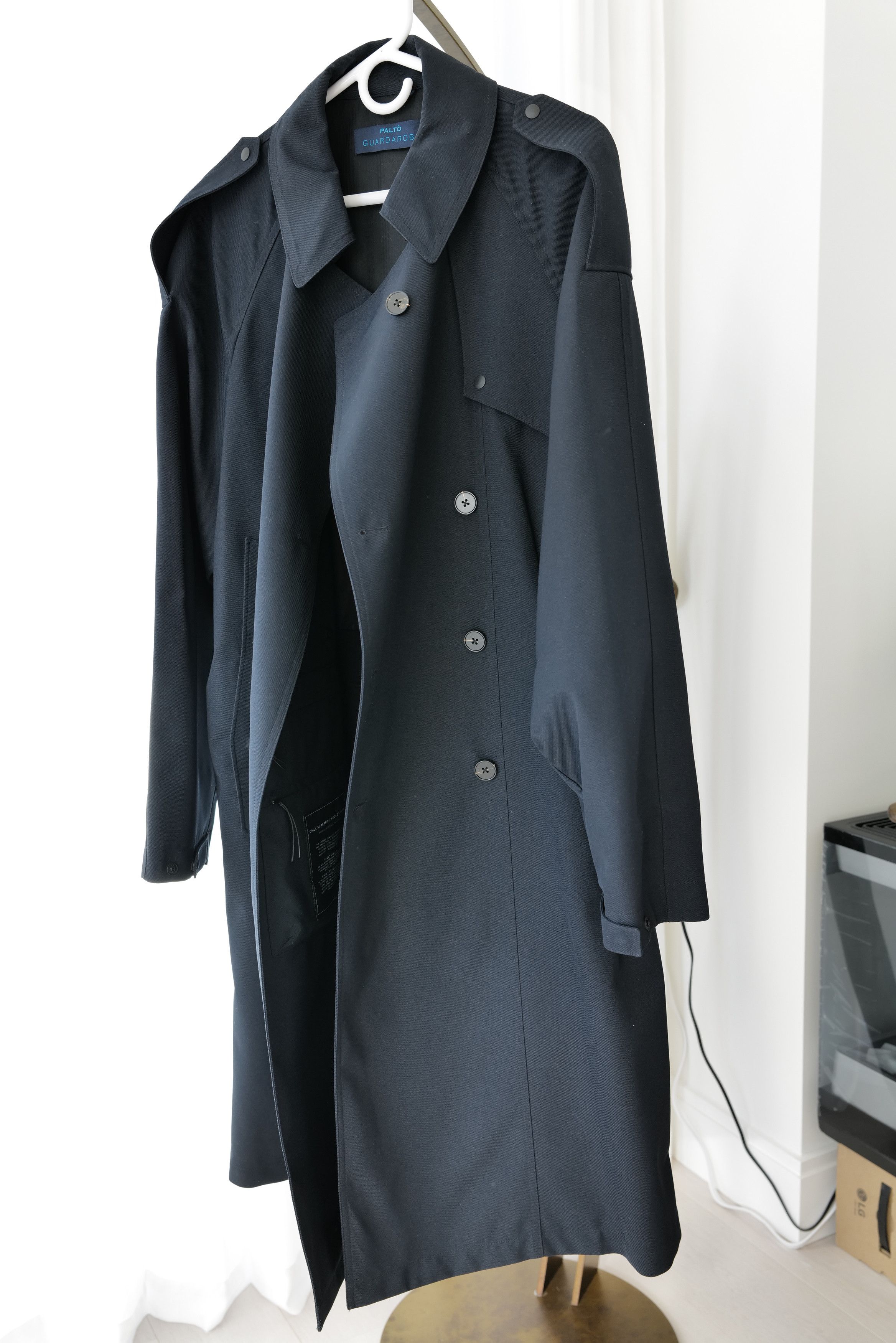 Other Palto Luca Double-Breasted Trench Coat Size US M / EU 48-50 / 2 - 1 Thumbnail