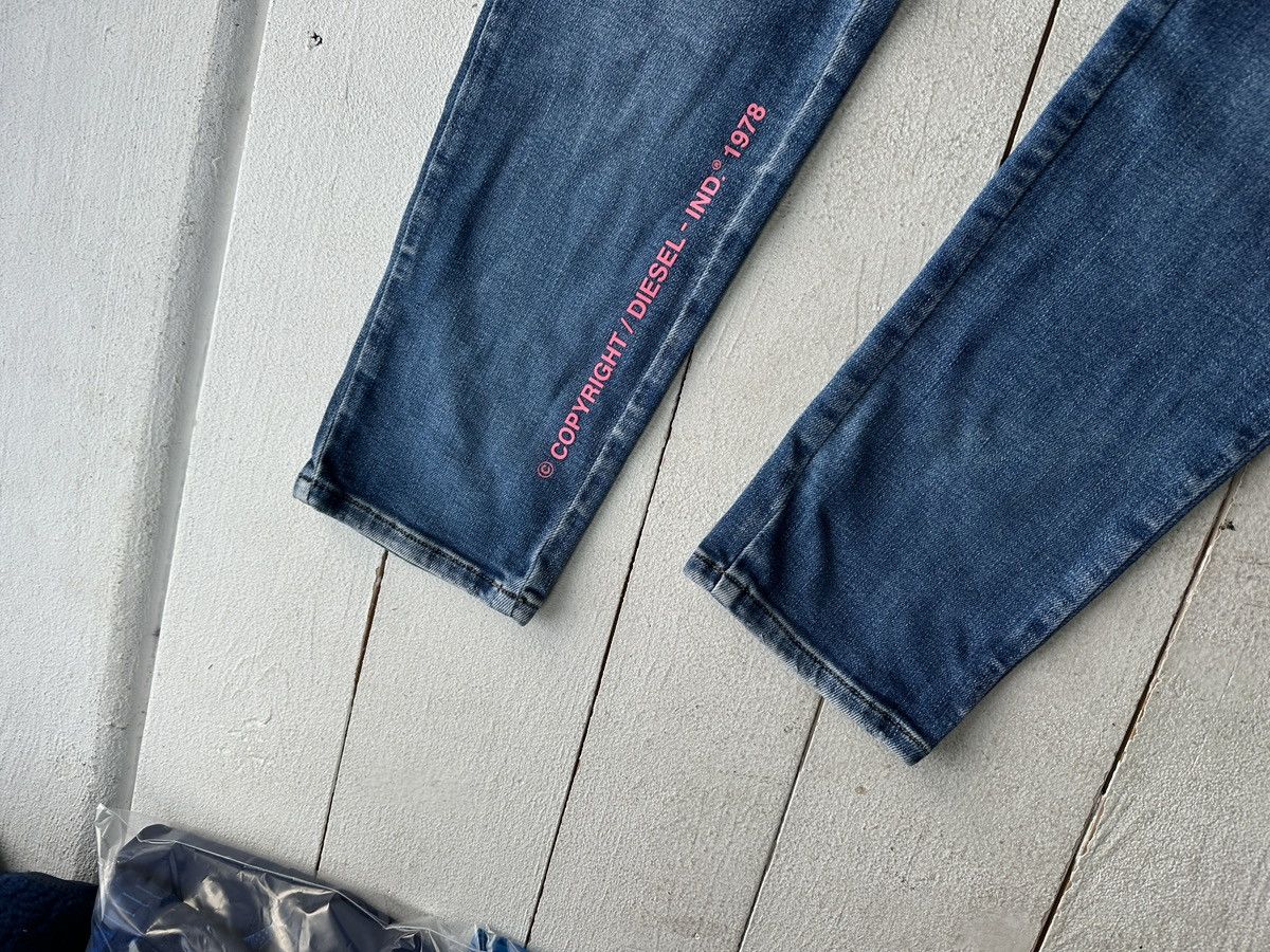Diesel 🚨 DIESEL IFSIXWASNINE JEANS DENIM RARE Y2K FIT GOTHIC PUNK Size 31" - 4 Thumbnail