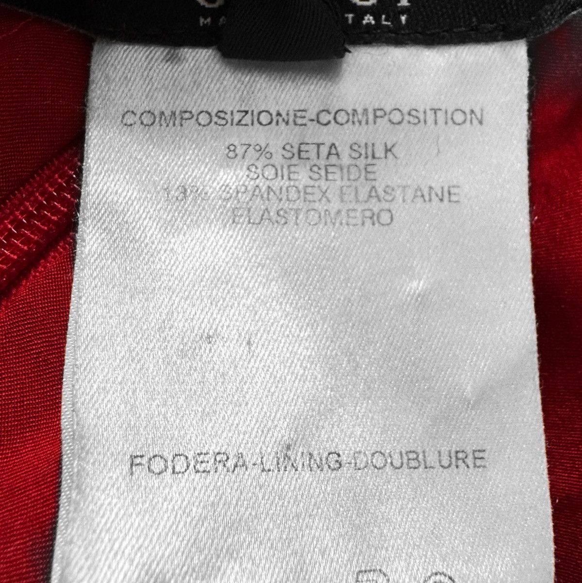 Gucci Runway Gucci by Tom Ford FW2003 red silk corseted dress Size M / US 6-8 / IT 42-44 - 10 Thumbnail
