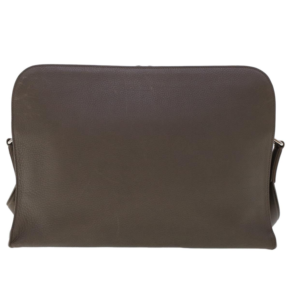 Louis Vuitton LOUIS VUITTON Naxos Shoulder Bag Leather Gray Size ONE SIZE - 2 Thumbnail