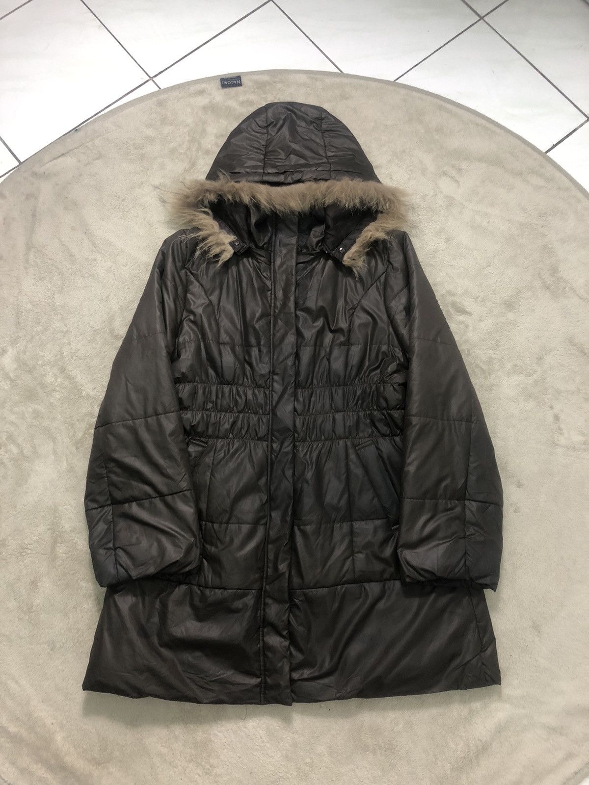 Hysteric Glamour × If Six Was Nine × Le Grande Bleu (L.G.B.) Vintage Fur Hoodie Long Puffer Jacket Size M / US 6-8 / IT 42-44 - 2 Thumbnail