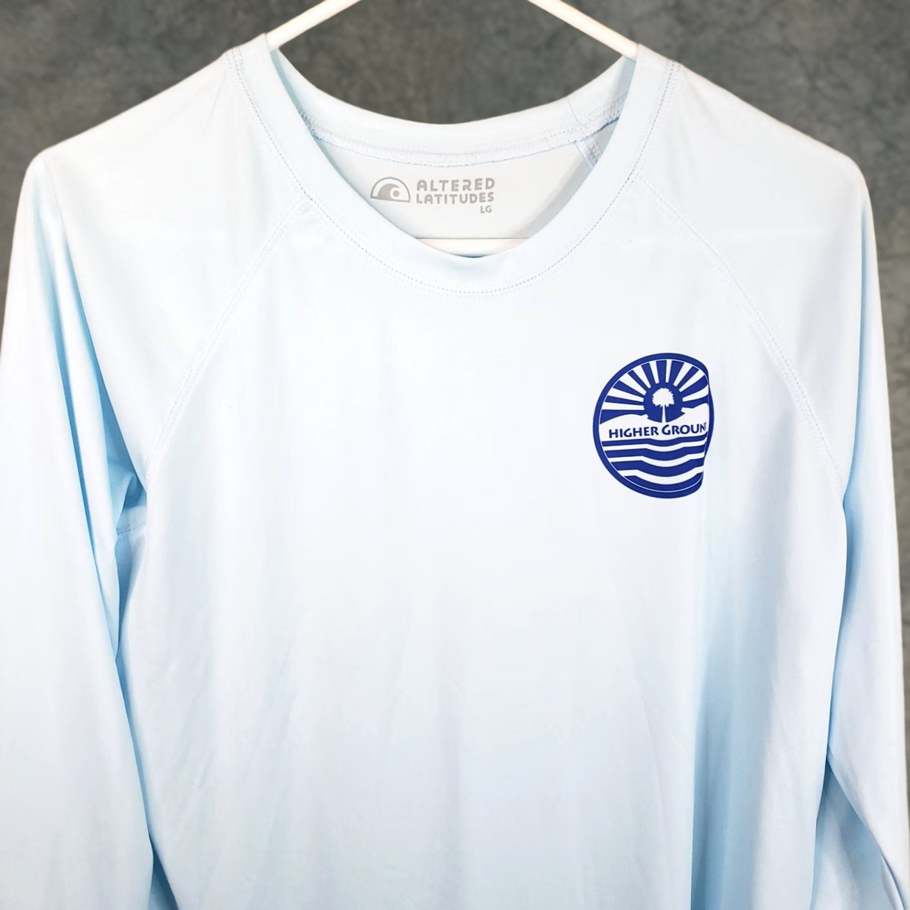 Area Altered Latitudes Higher Ground Men L Blue L. Sleeve Map Shirt Beaufort SC Area Shirt Size US L / EU 52-54 / 3 - 1 Thumbnail