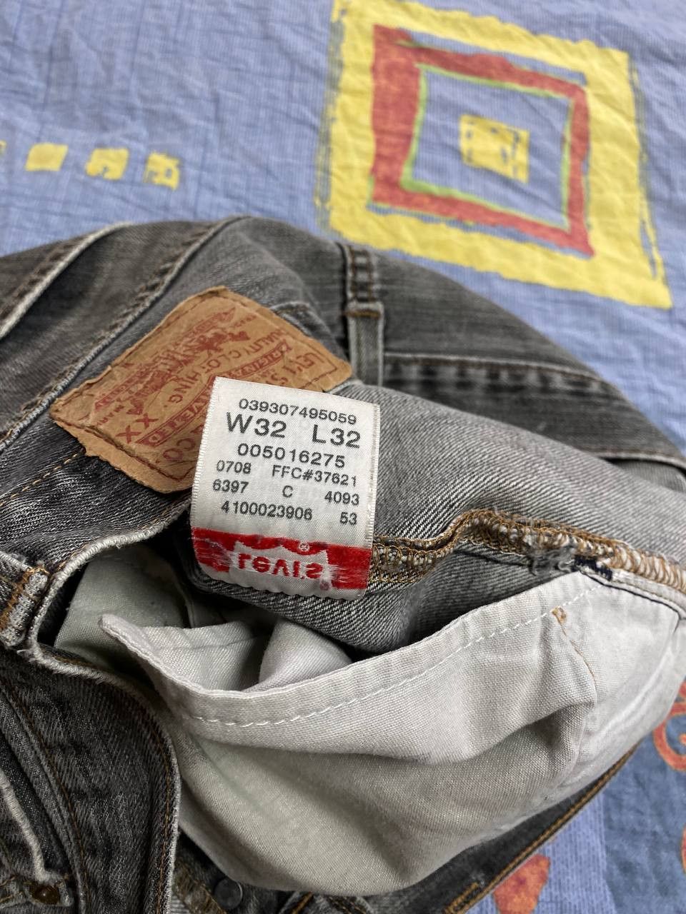 Levi's Levi's Jeans 501 Faded Denim Size US 32 / EU 48 - 21 Thumbnail