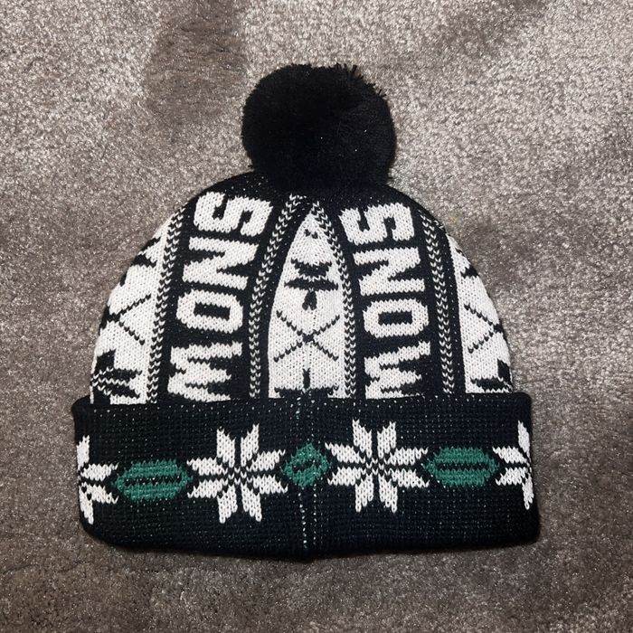 Supreme Supreme Snow Beanie Black & White | Grailed