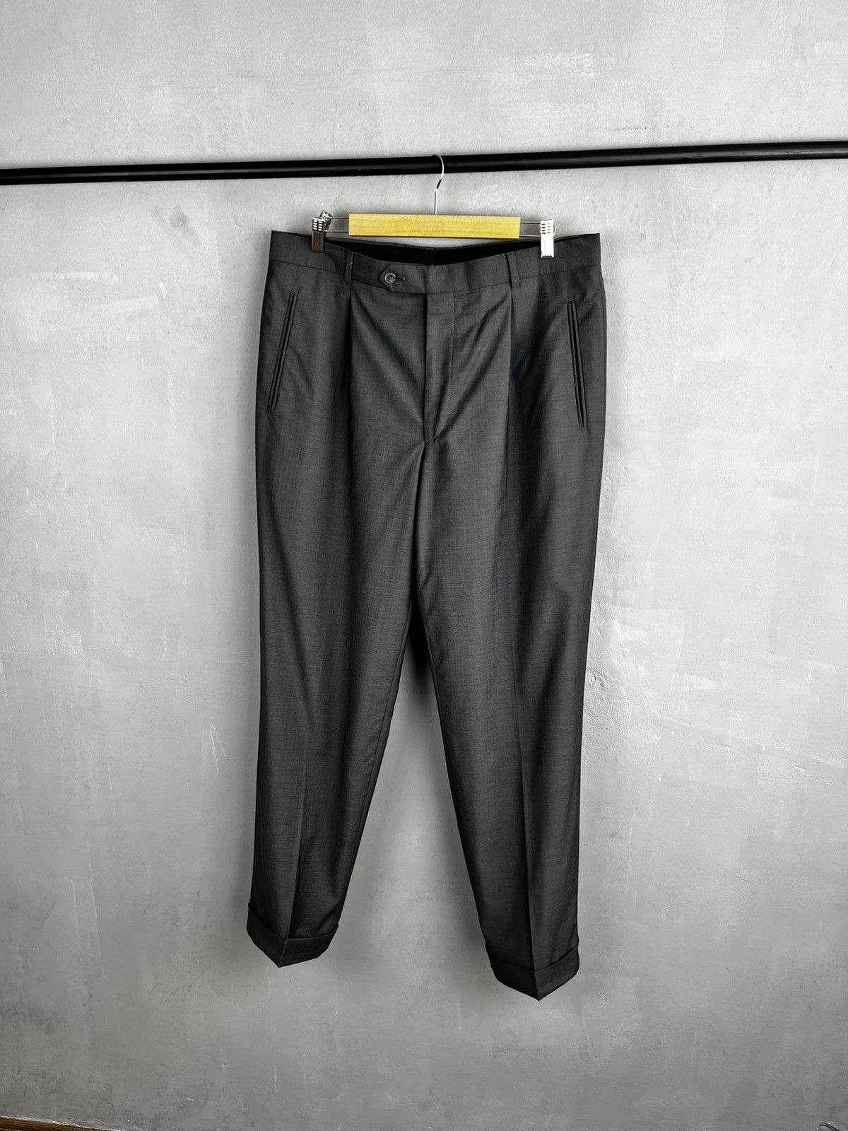 Saint Laurent Paris × Vintage × Yves Saint Laurent YSL Classic pants vintage Size US 34 / EU 50 - 9 Thumbnail