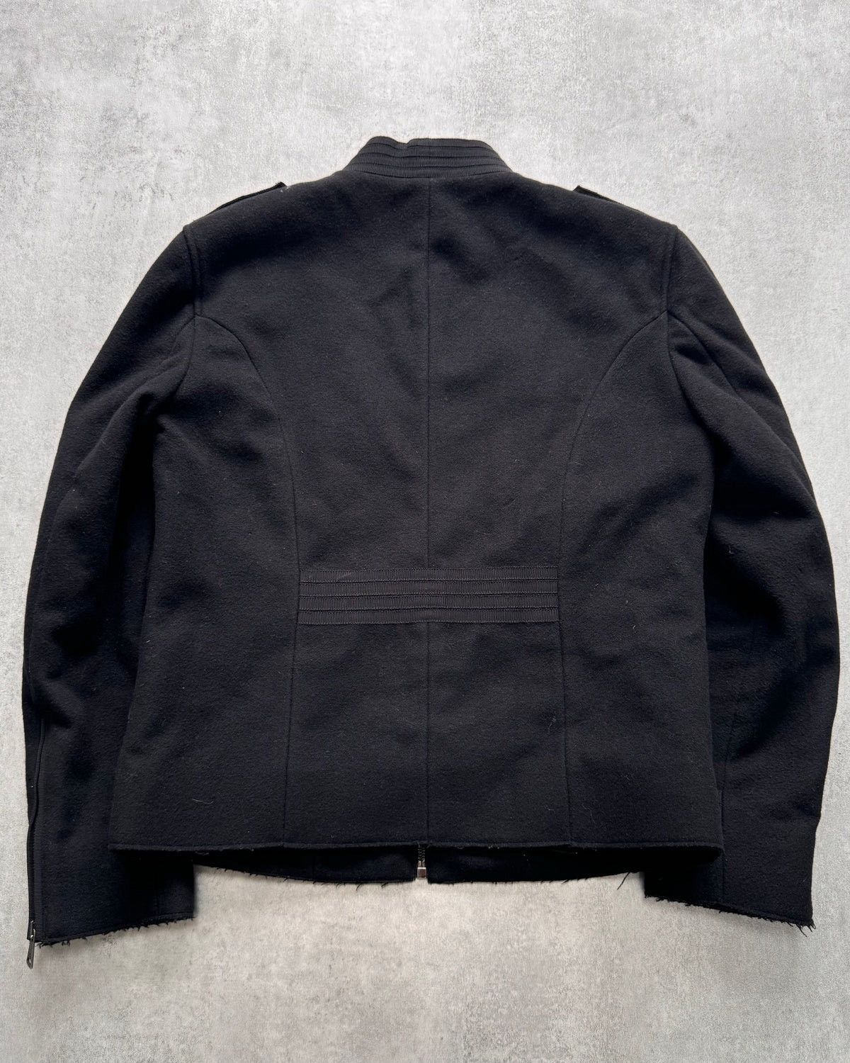Dolce & Gabbana 2010’s Dolce & Gabbana Black Sailor Jacket Size M / US 6-8 / IT 42-44 - 6 Thumbnail