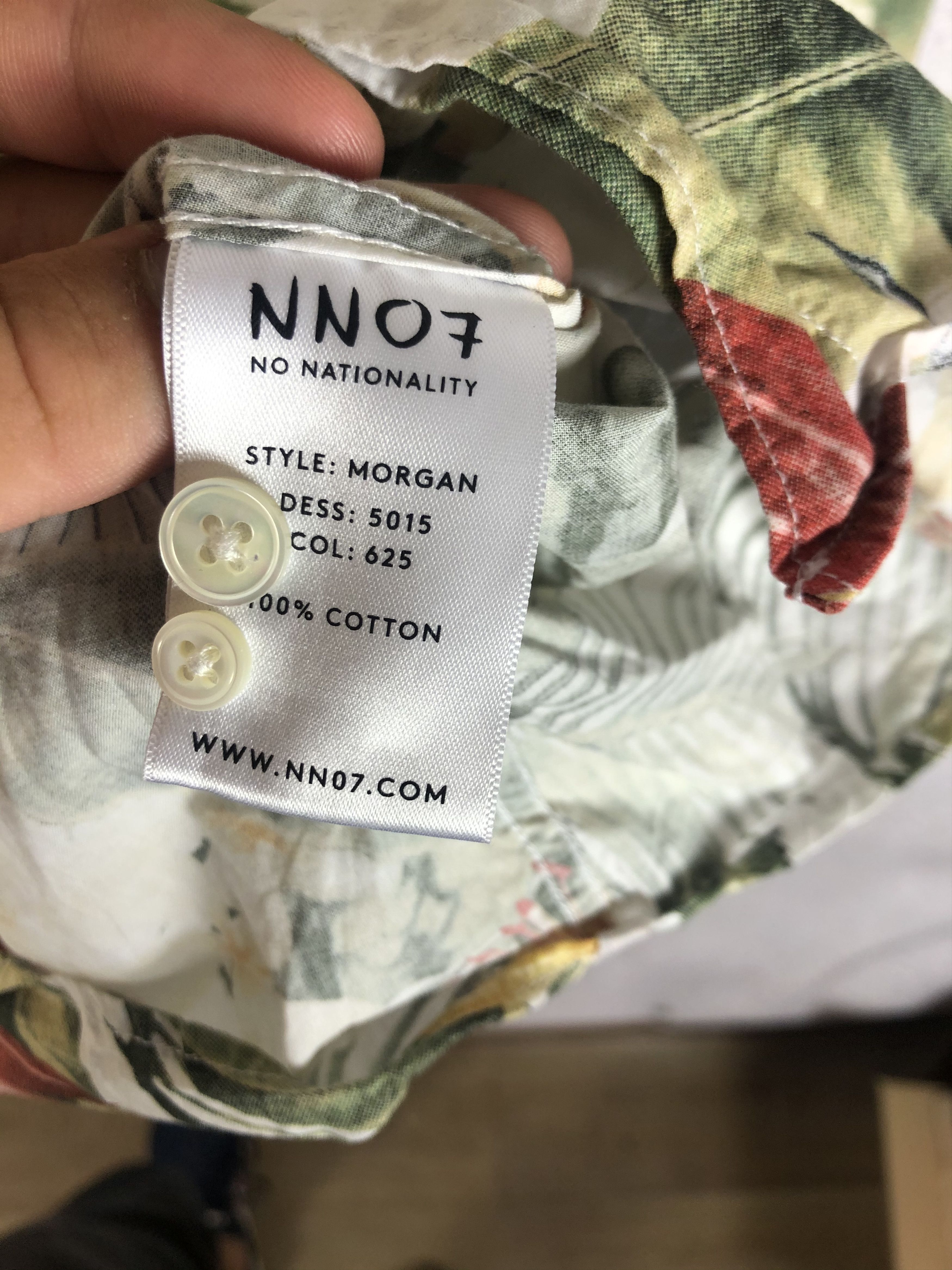 NN07 NN07 No Nationality Multicolor Morgan Shirt Size US L / EU 52-54 / 3 - 7 Thumbnail