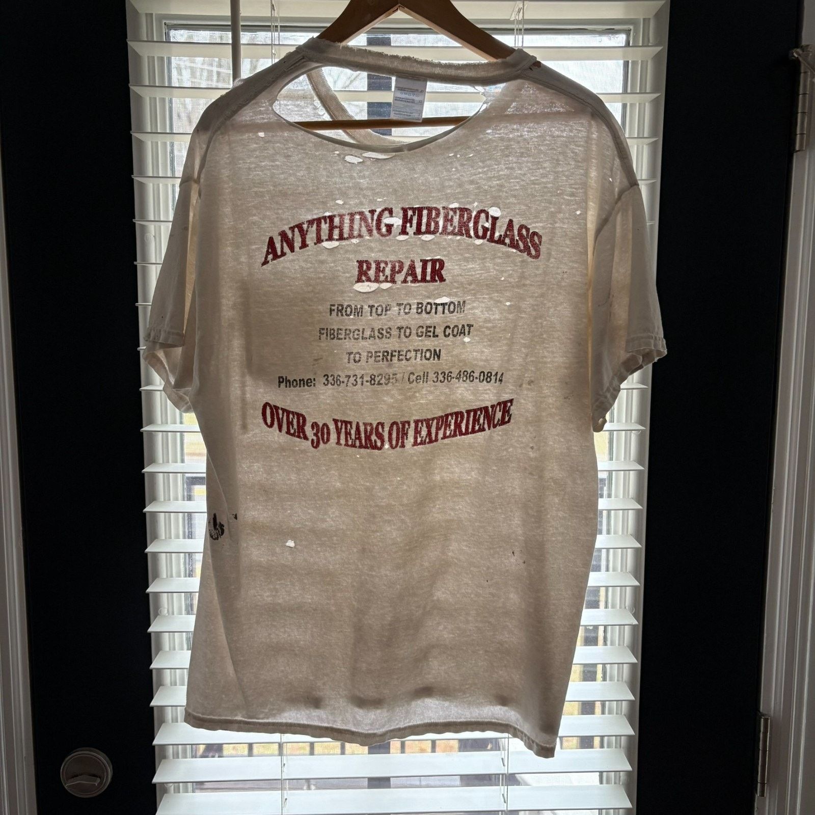 Vintage Vintage Super Thrashed Distressed Worn Zombie T-Shirt Size L Size US L / EU 52-54 / 3 - 2 Thumbnail