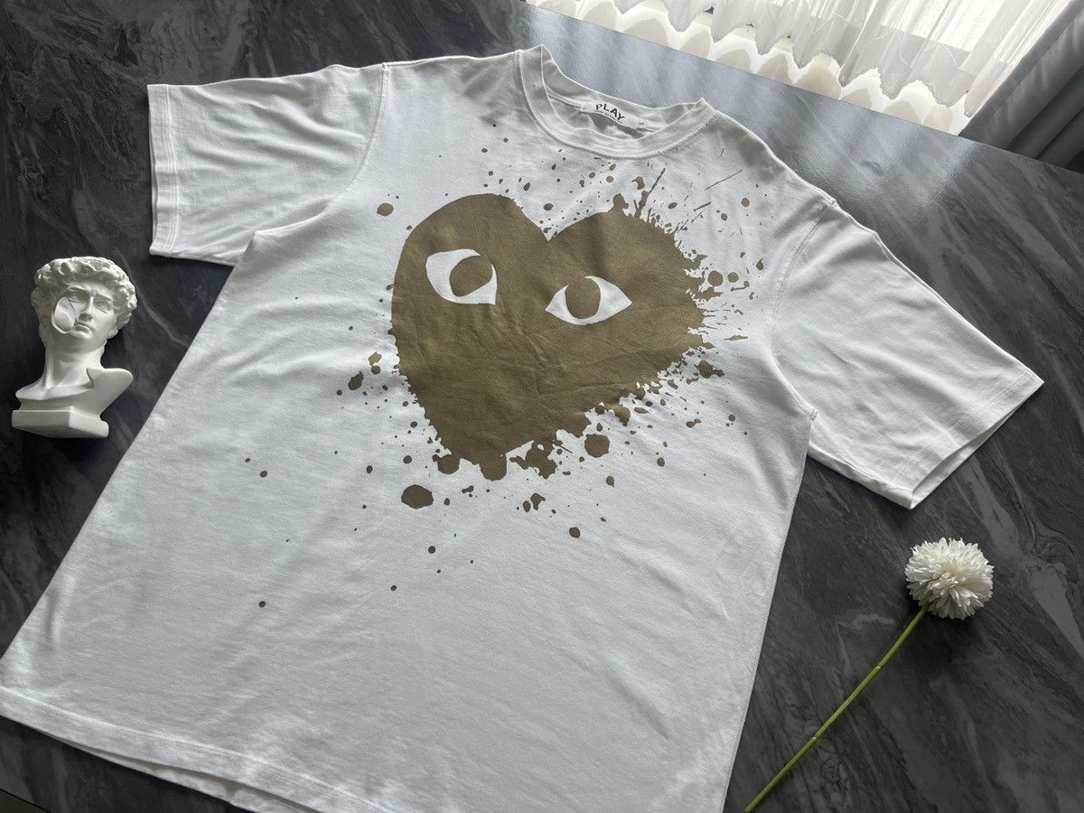 Comme des Garcons PLAY Comme de Garcons x Play : Big Golden Heart Size US L / EU 52-54 / 3 - 1 Thumbnail