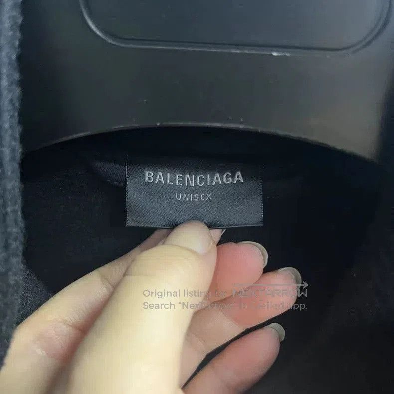 Balenciaga Balenciaga Black Logo Zip Jacket. Size US S / EU 44-46 / 1 - 4 Thumbnail