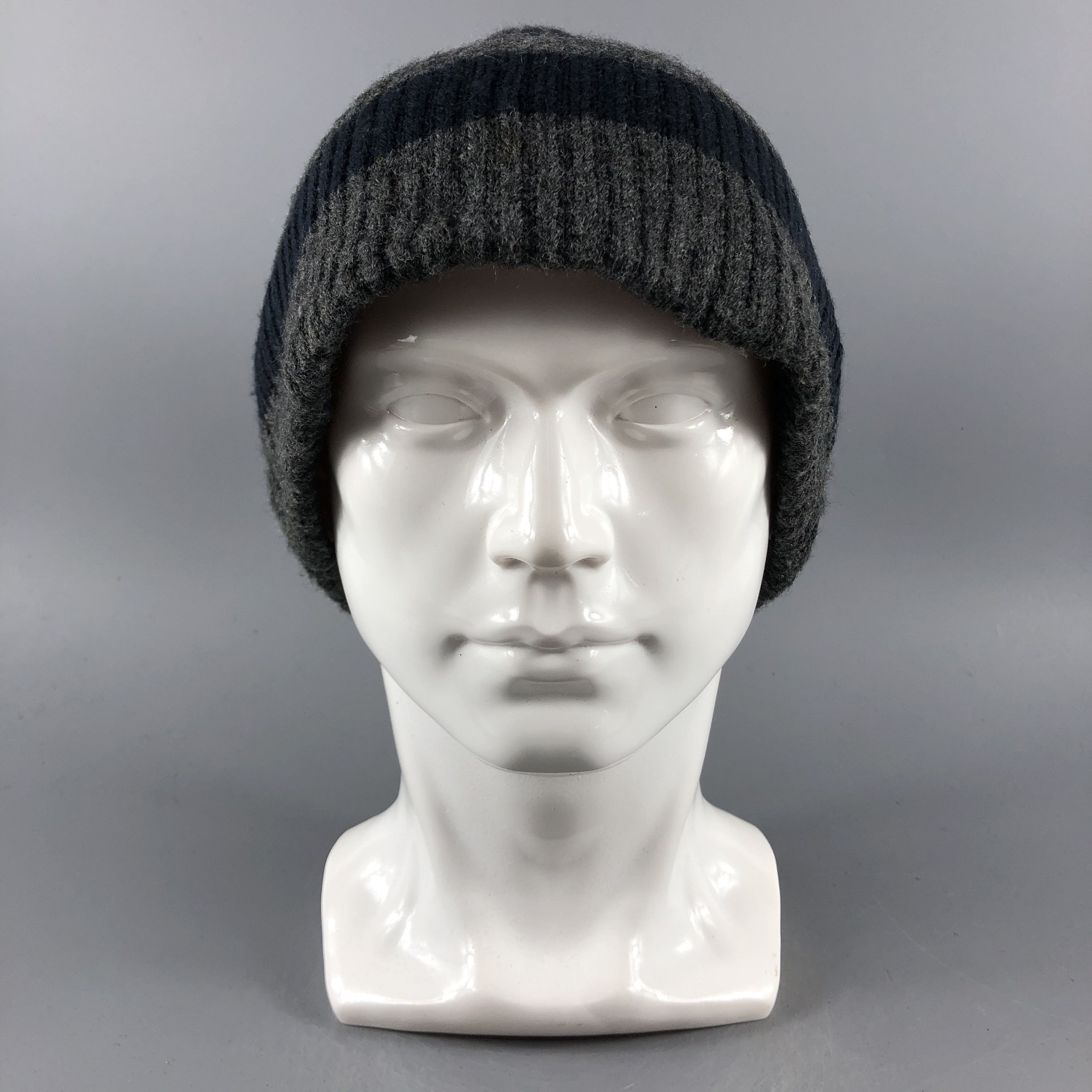 image of New York Hat Co Hats Stripe Beanie Knit Snow Cap B532, Men's