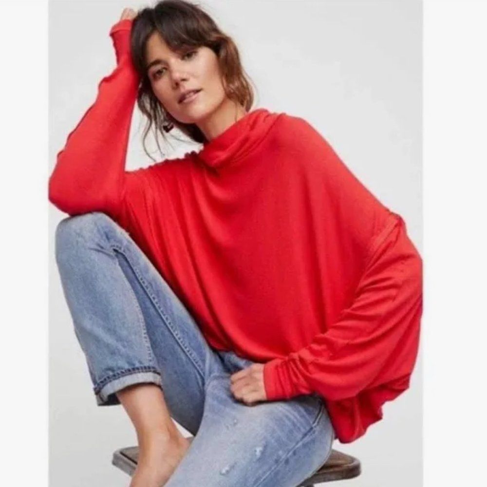Free People We the Free / Free People Alameda Pullover Oversized XS Size XS / US 0-2 / IT 36-38 - 12 Thumbnail