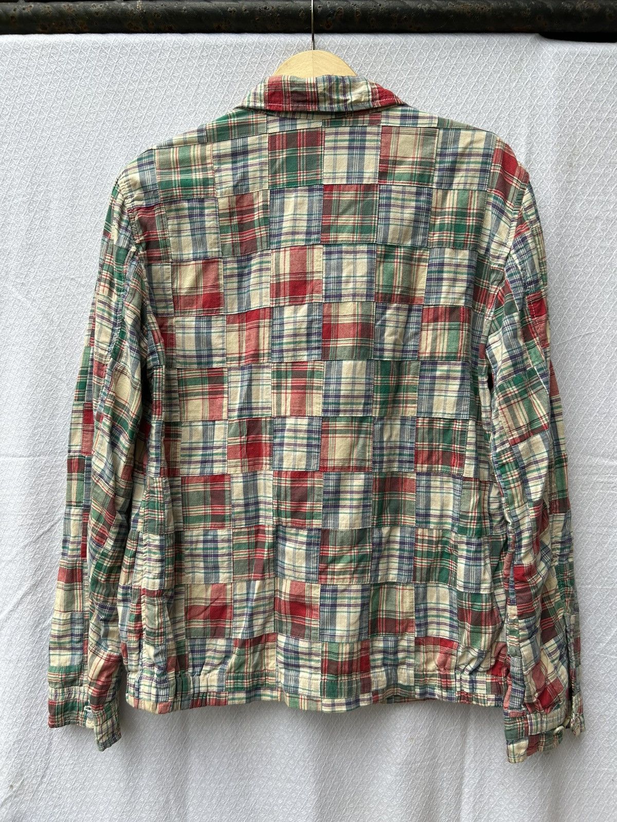 If Six Was Nine × Japanese Brand × Le Grande Bleu (L.G.B.) Japanese zipper patchwork jacket Ifsixwasnine lgb Size US L / EU 52-54 / 3 - 2 Thumbnail