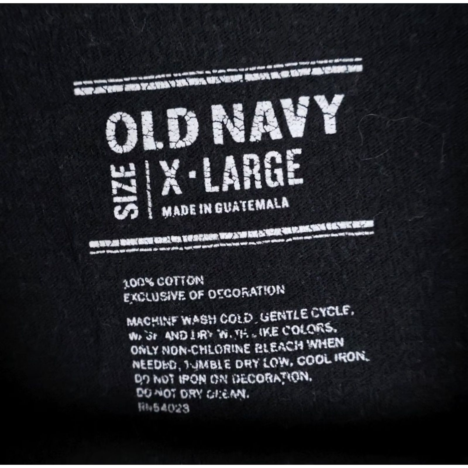 Old Navy VINTAGE Old Navy Skull Wings Graphic Print T-Shirt XL Black Cotton Crew Neck Men XL Retro 2000s Musics MMA Size US XL / EU 56 / 4 - 3 Thumbnail