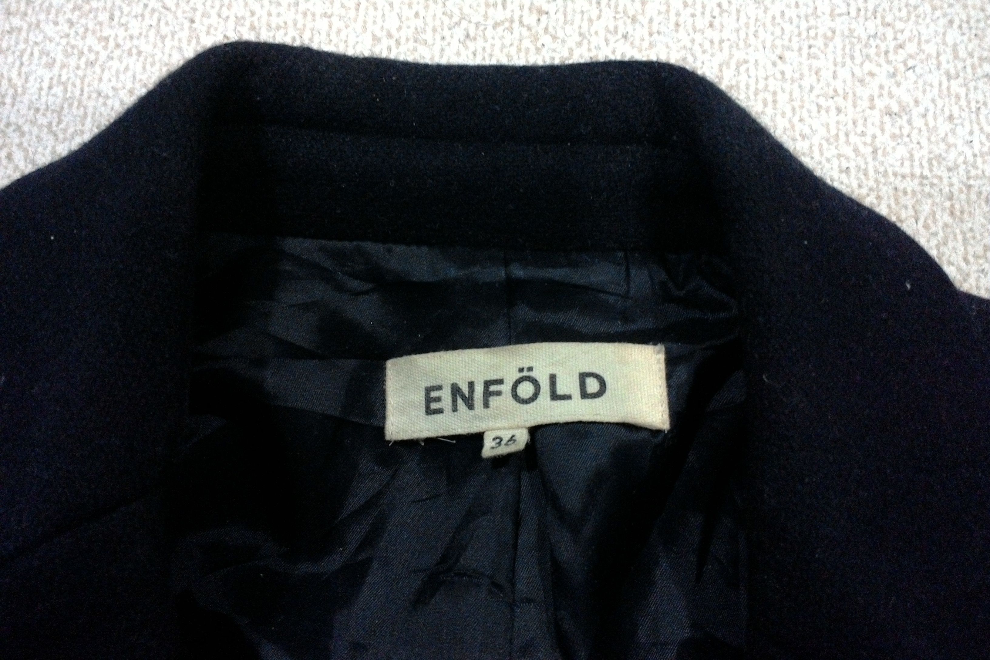 Other ENFOLD Vintage long coat Size XS / US 0-2 / IT 36-38 - 3 Thumbnail