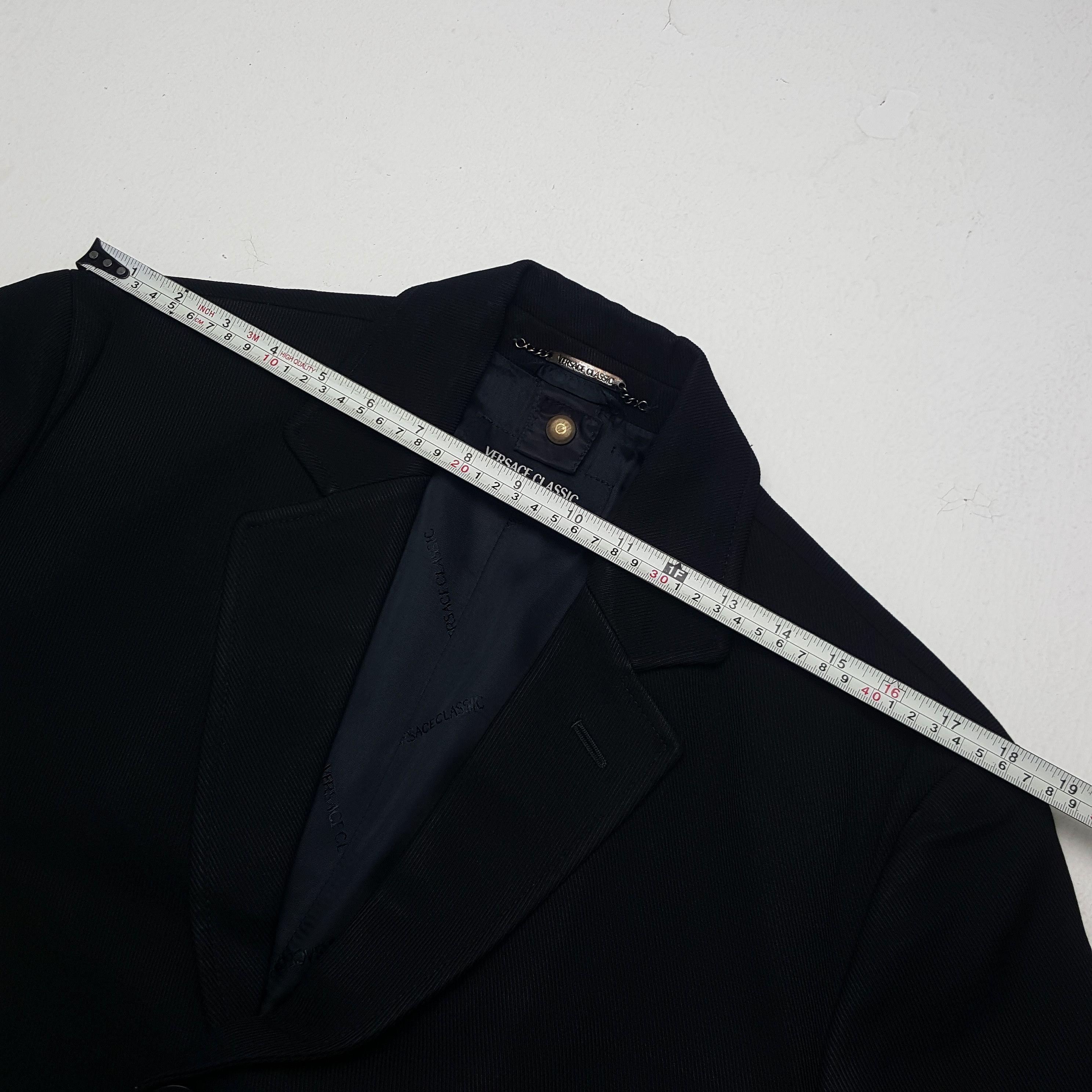 Versace × Vintage Vintage Versace Classic Long Trench Coat Jacket Size US M / EU 48-50 / 2 - 5 Thumbnail