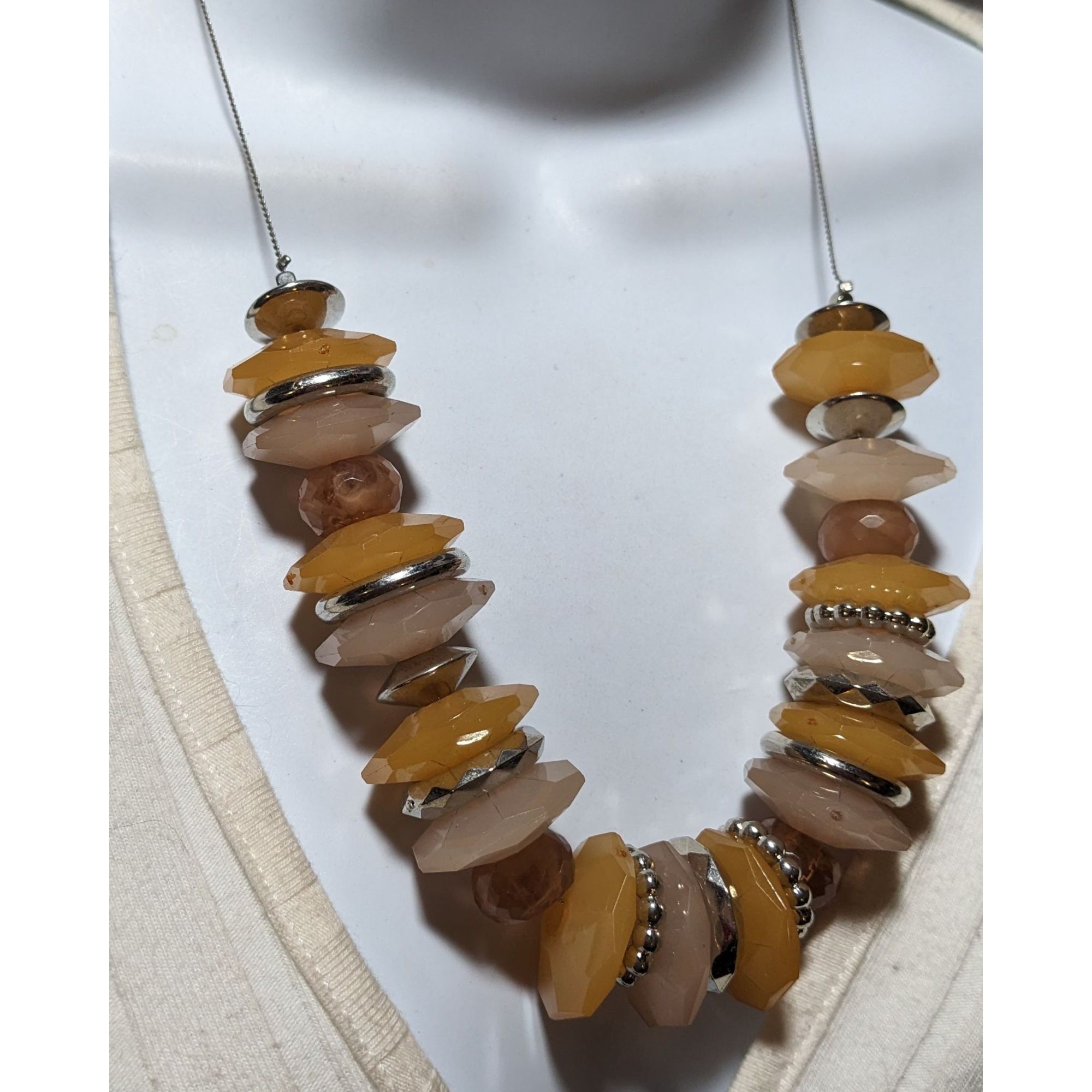 Other NY & Company Chunky Beaded Statement Necklace Size ONE SIZE - 4 Thumbnail