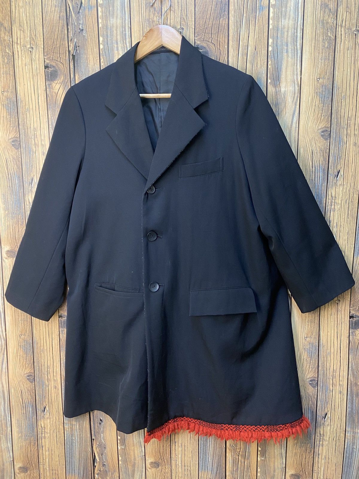 Yohji Yamamoto Yohji yamamoto signature run way vintage jacket 🔥🔥 Size US S / EU 44-46 / 1 - 1 Thumbnail