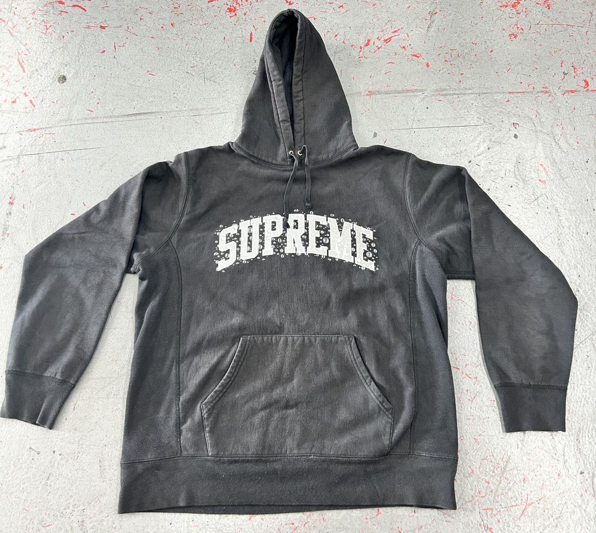 Supreme Supreme Water Arc Hooded Sweatshirt Size XL | Grailed