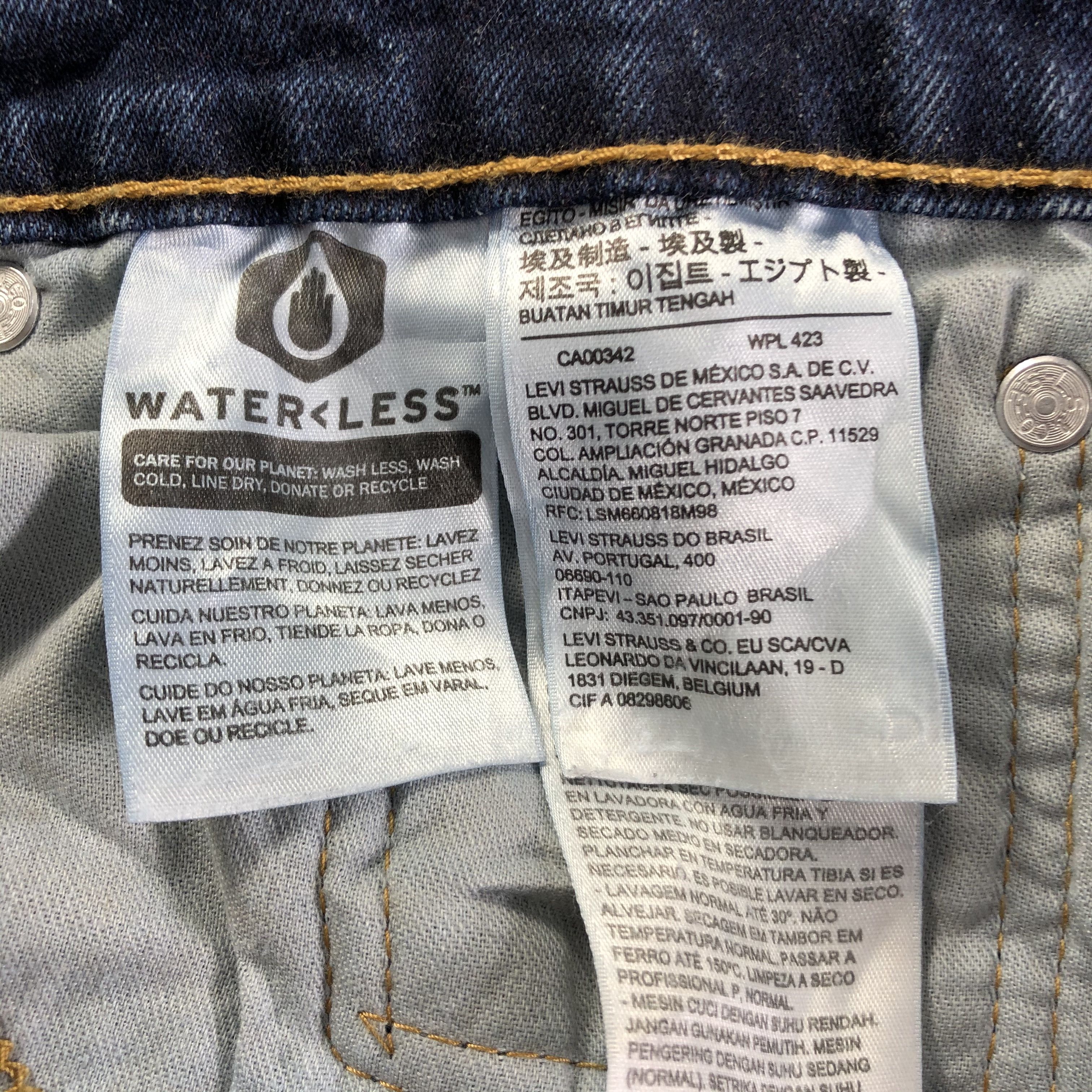 Levi's Vintage Blue Wash Levis 527 Jeans-J3715 Size US 37 - 11 Thumbnail