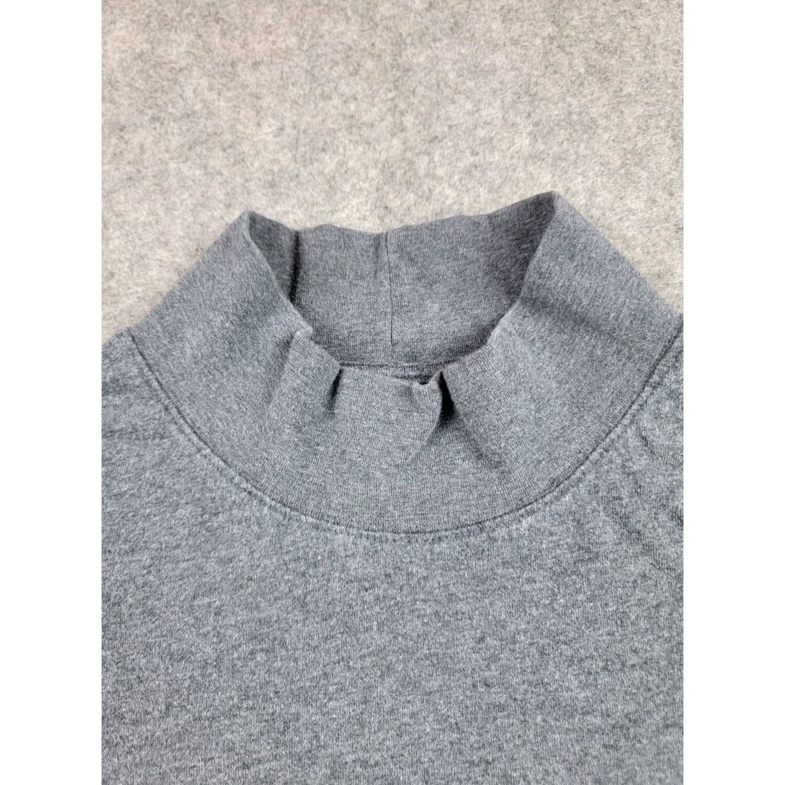 Vintage VINTAGE LL Bean Turtleneck Shirt Mens MT Tall Gray Long Sleeve Traditional Fit Size US M / EU 48-50 / 2 - 2 Thumbnail