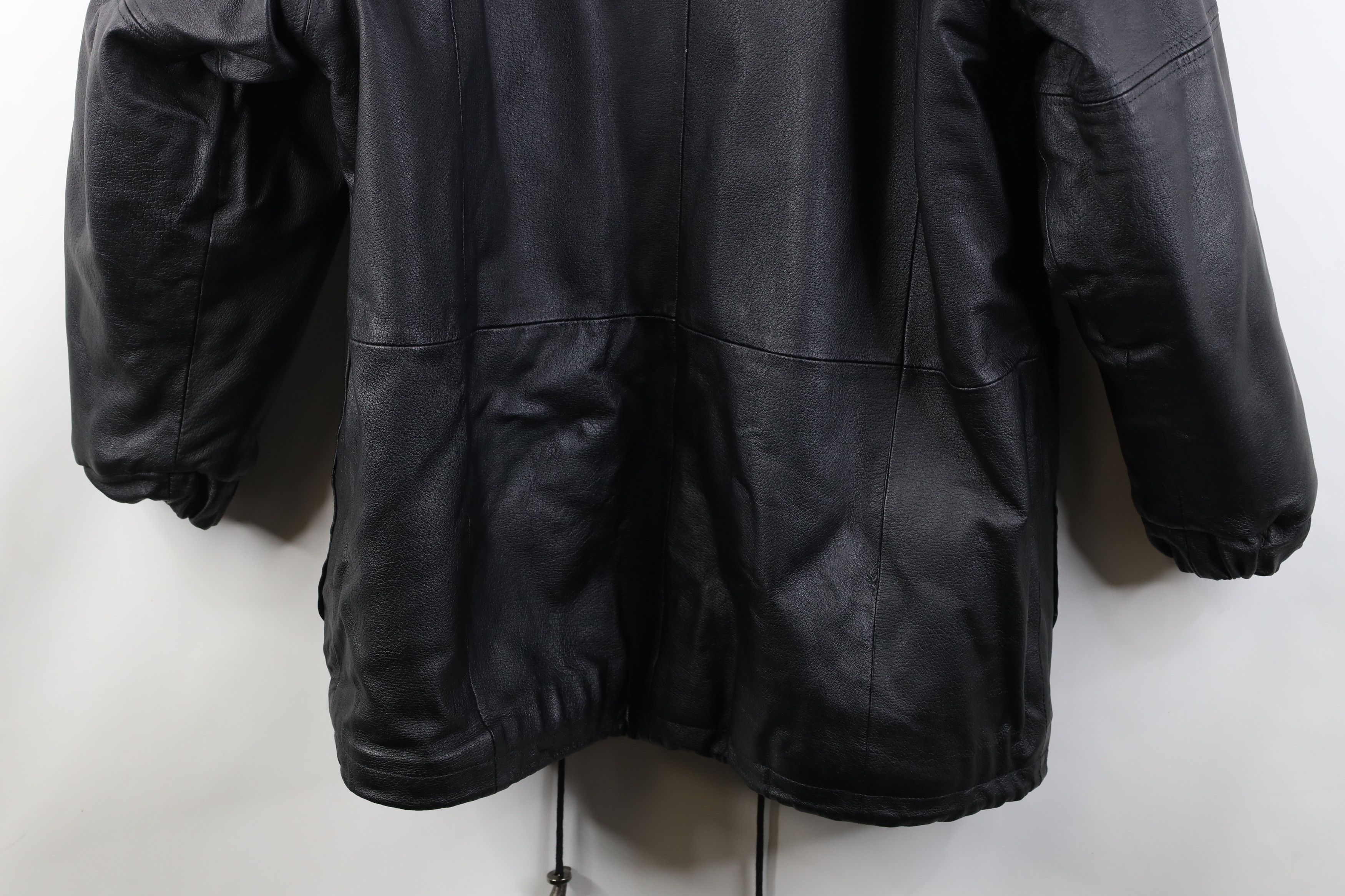 Vintage Vintage 90s Streetwear Reversible Faux Fur Leather Jacket Size M / US 6-8 / IT 42-44 - 17 Thumbnail