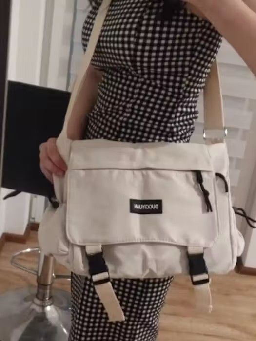 Japanese Brand Canvas Sling Shoulder Bags Size ONE SIZE - 1 Thumbnail