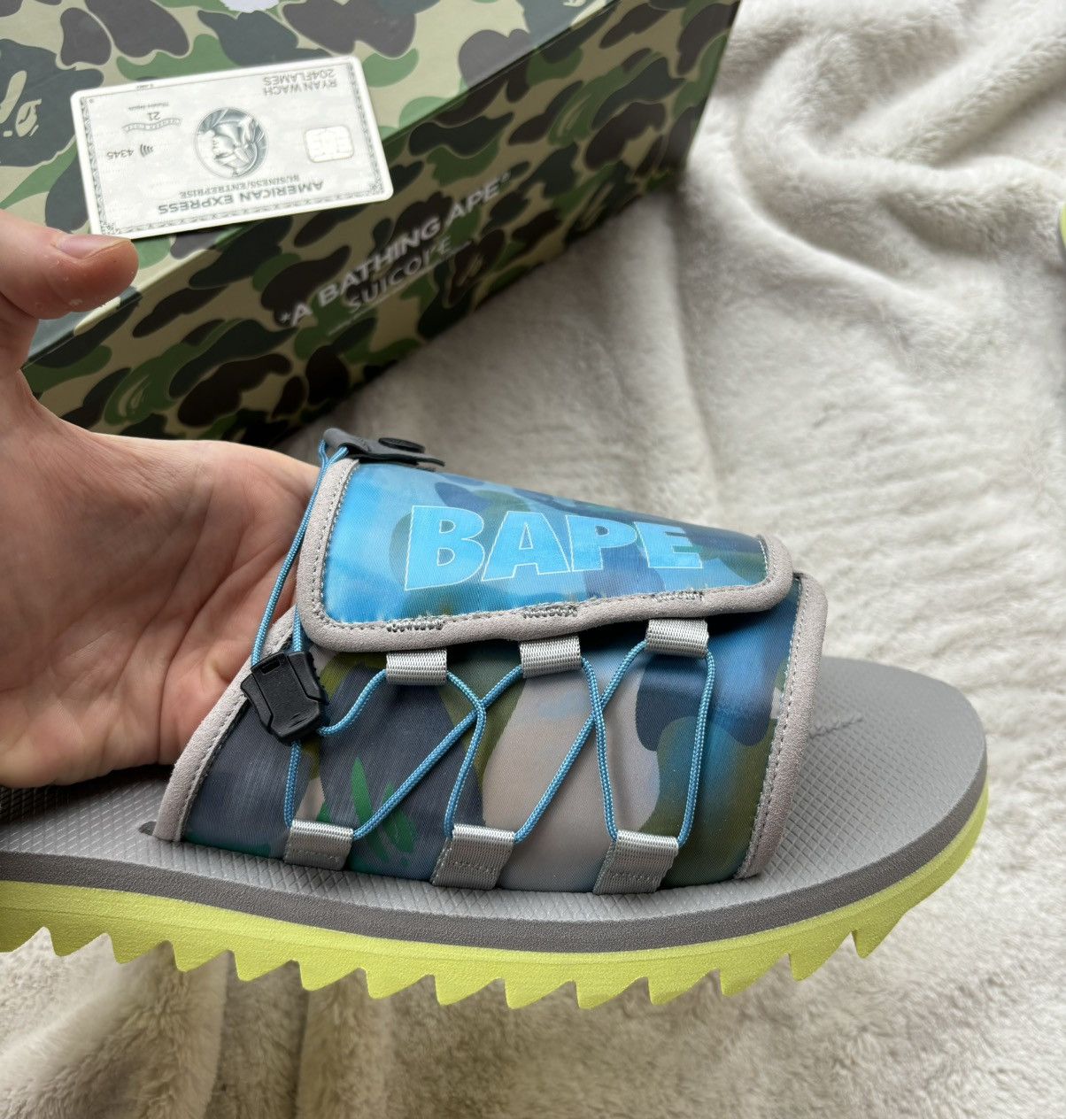 Bape Bape x Suicoke Lenticular Dao Slides Size US 10 / EU 43 - 2 Thumbnail
