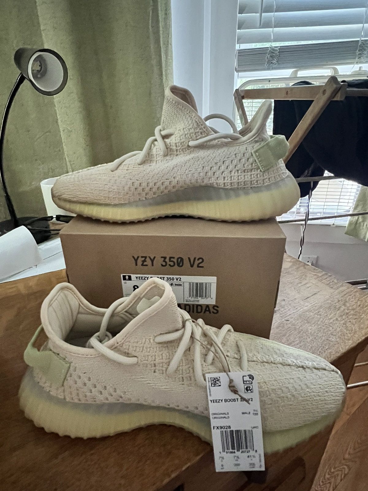 Adidas × Kanye West Size 8 - adidas Yeezy Boost 350 V2 Flax Size US 8 / EU 41 - 3 Thumbnail