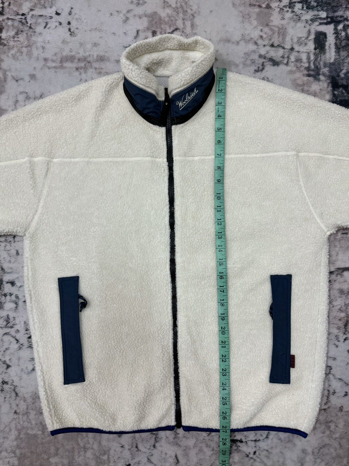 Japanese Brand Woolrich Rugged Outdoorwear Shearling Fleece Jacket Size US L / EU 52-54 / 3 - 14 Thumbnail