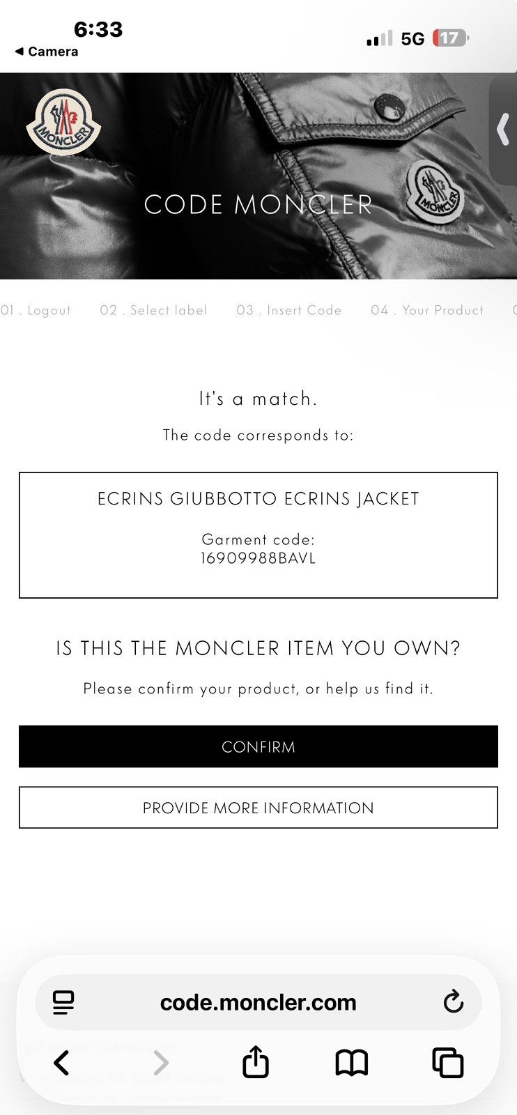 Moncler Moncler Maya Jacket Size US M / EU 48-50 / 2 - 9 Thumbnail