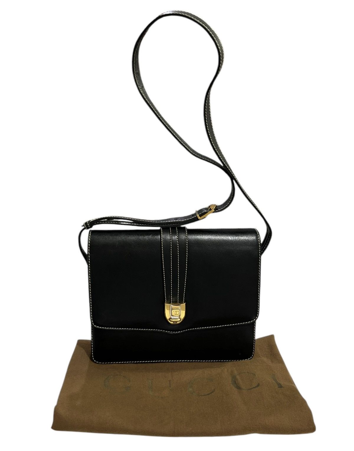 Gucci × Vintage 🔥RARE🔥GUCCI VINTAGE SHOULDER BAG Size ONE SIZE - 1 Thumbnail