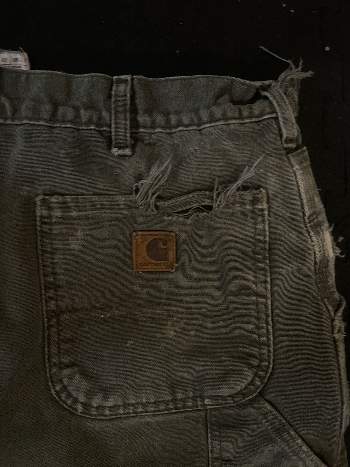 Carhartt × Vintage Thrashed Carhartts vintage pant Size US 38 / EU 54 - 4 Thumbnail