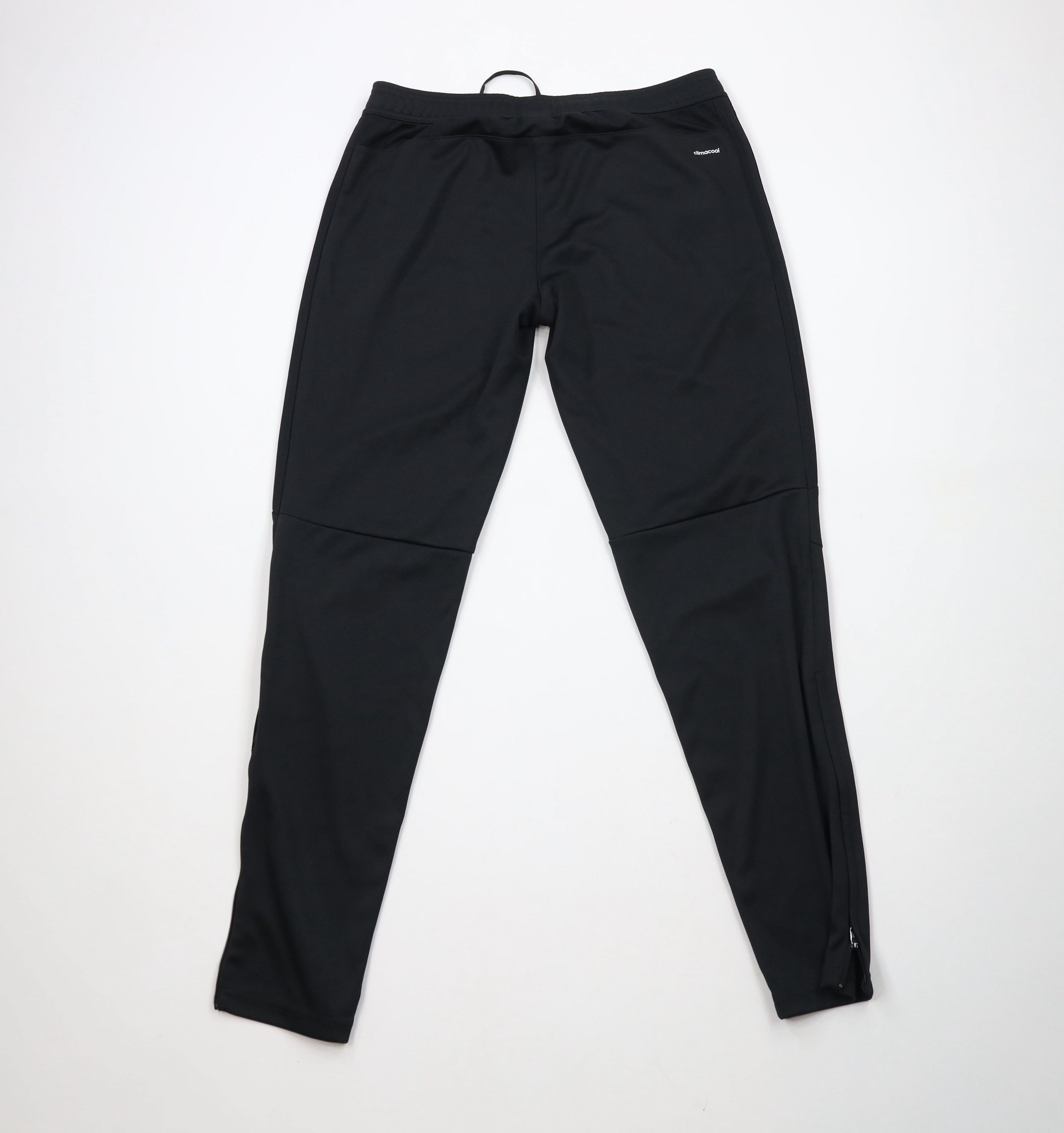 Adidas × Vintage Vintage Adidas Tapered Leg Soccer Warm Up Sweatpants Black Size US 34 / EU 50 - 9 Thumbnail