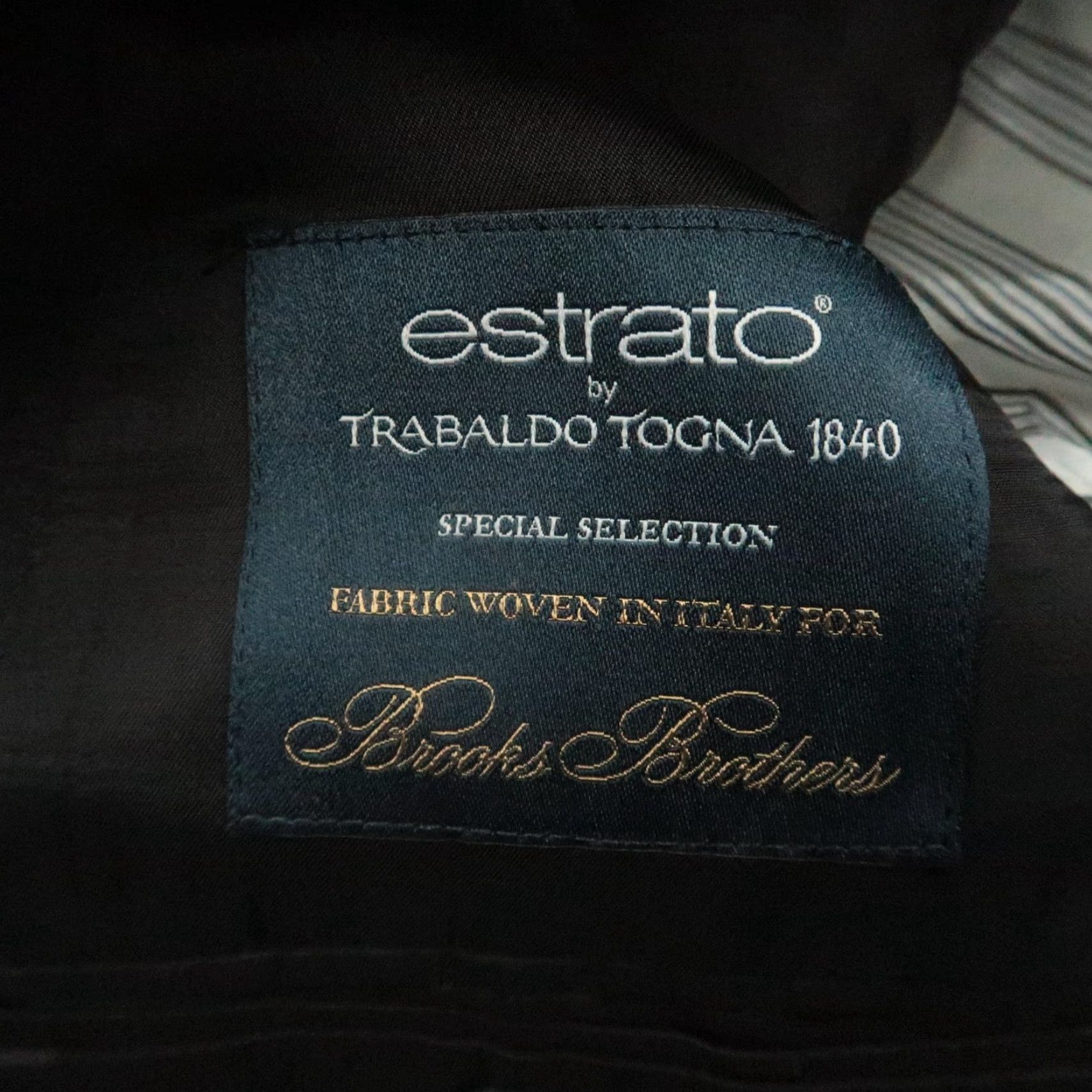 Brooks Brothers VINTAGE Brooks Brothers Mens Blazer 46R Gray Wool 2 Piece Business Formal Wedding Athletic Fit Size 46R - 5 Thumbnail