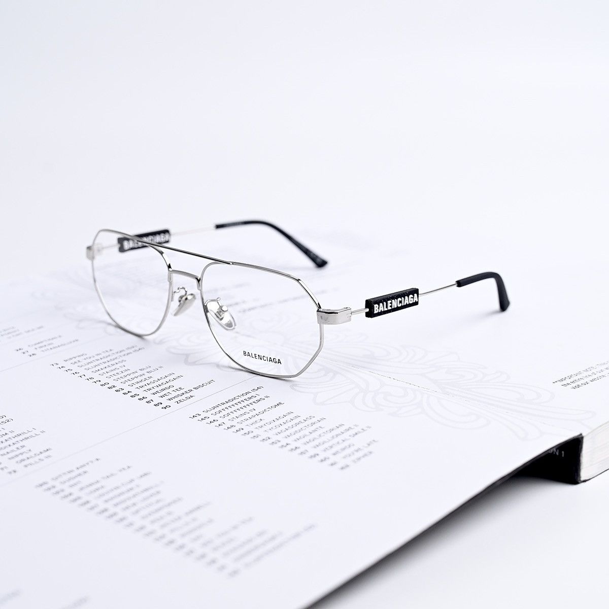 BALENCIAGA BB0117O 002 GLASSES