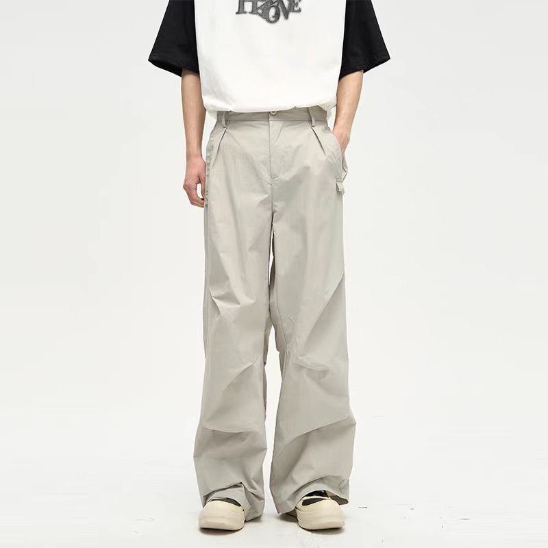 Japanese Brand × Vintage High Street Off-White Loose Casual Trousers Size US 30 / EU 46 - 3 Thumbnail
