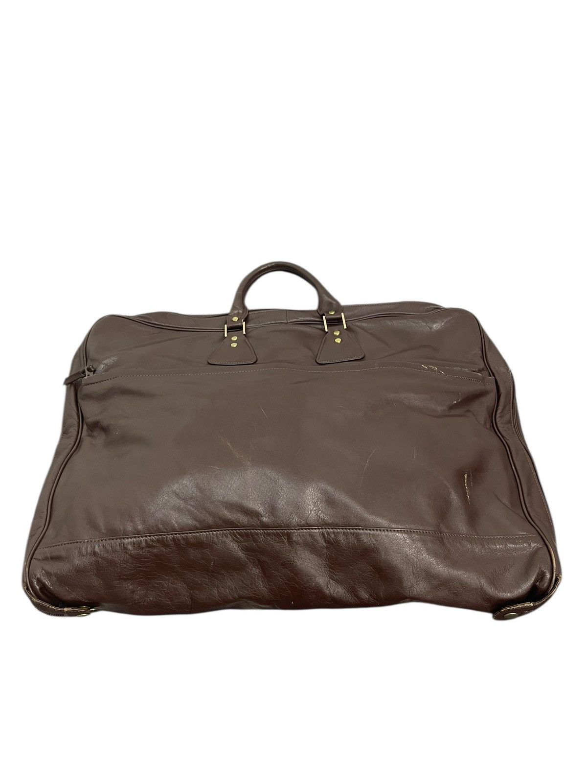 Porter Full Leather Vtg 90s Porter Japan Travel Bag 2🟩1 Size ONE SIZE - 10 Thumbnail