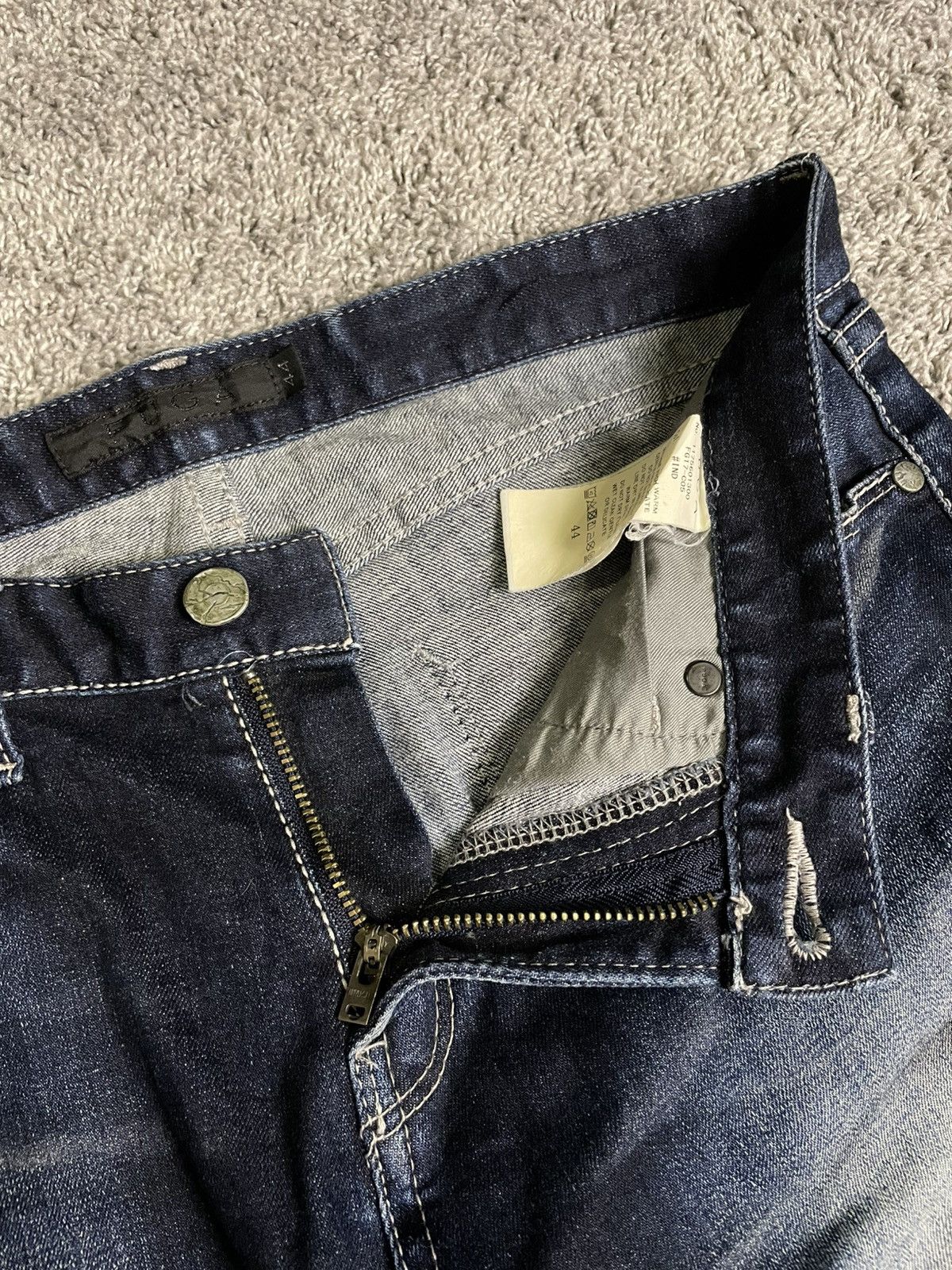 GOSTAR DE FUGA Fuga Skinny Dyed Seasoned Denim Size US 32 / EU 48 - 7 Thumbnail
