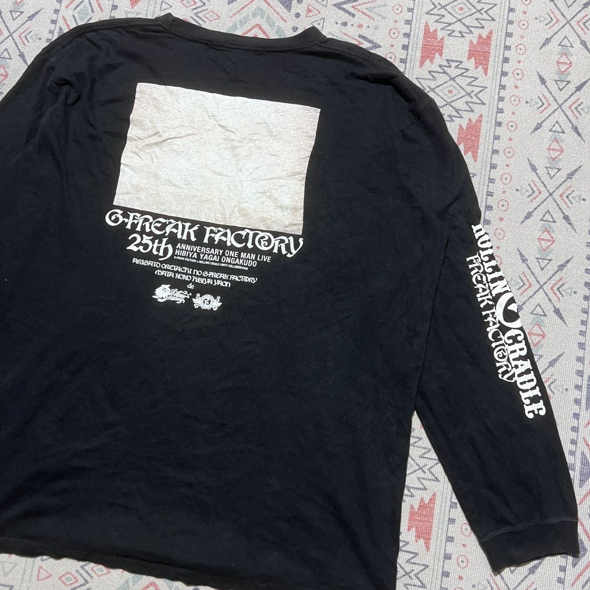 Band Tees × Japanese Brand × Vintage G FREAK FACTORY VINTAGE BAND JAPANESE Size US L / EU 52-54 / 3 - 3 Thumbnail