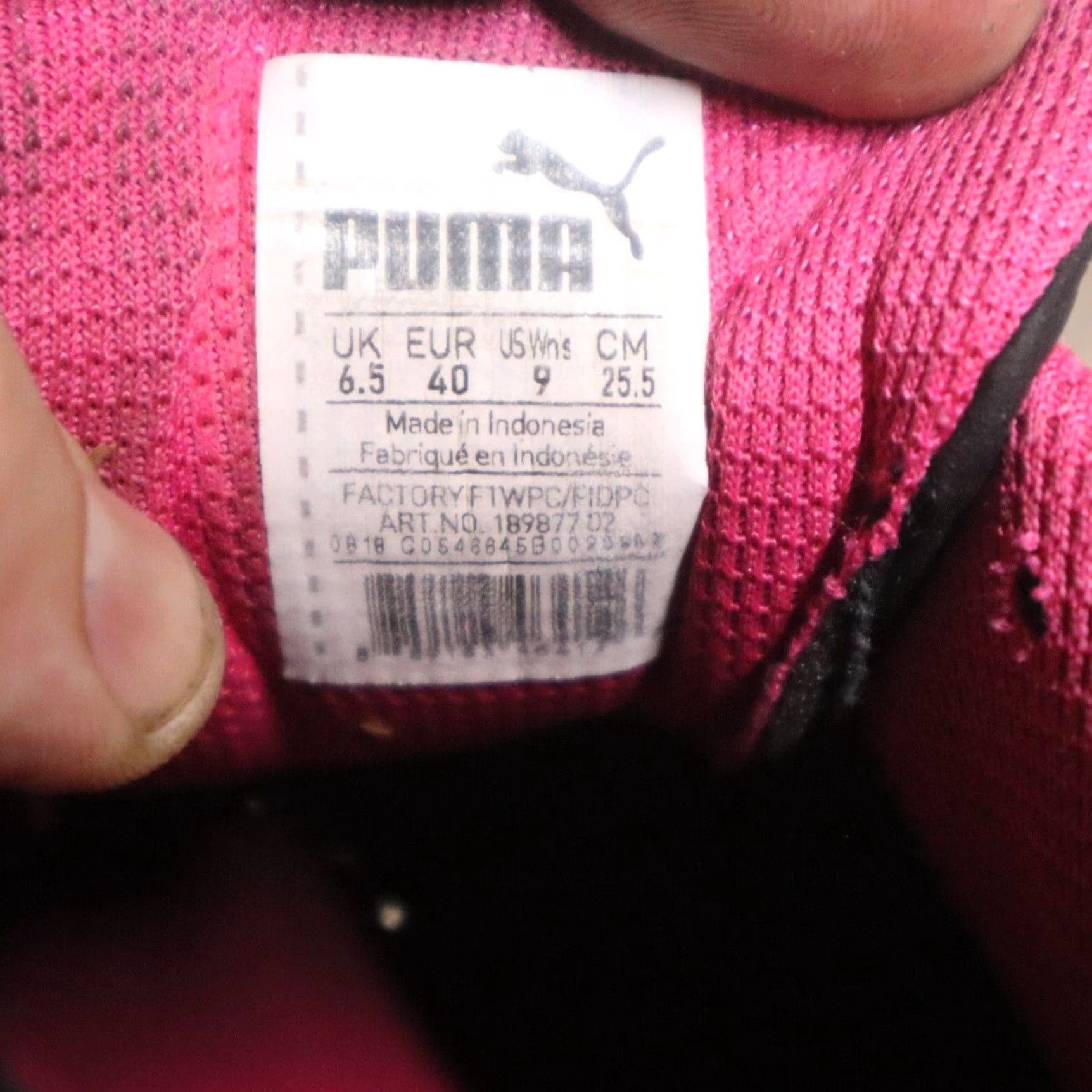 Puma Puma Tazon 6 Athletic Cross Trainers Black Pink Women’s Size 9 Shoes Size US 9 / IT 39 - 7 Thumbnail