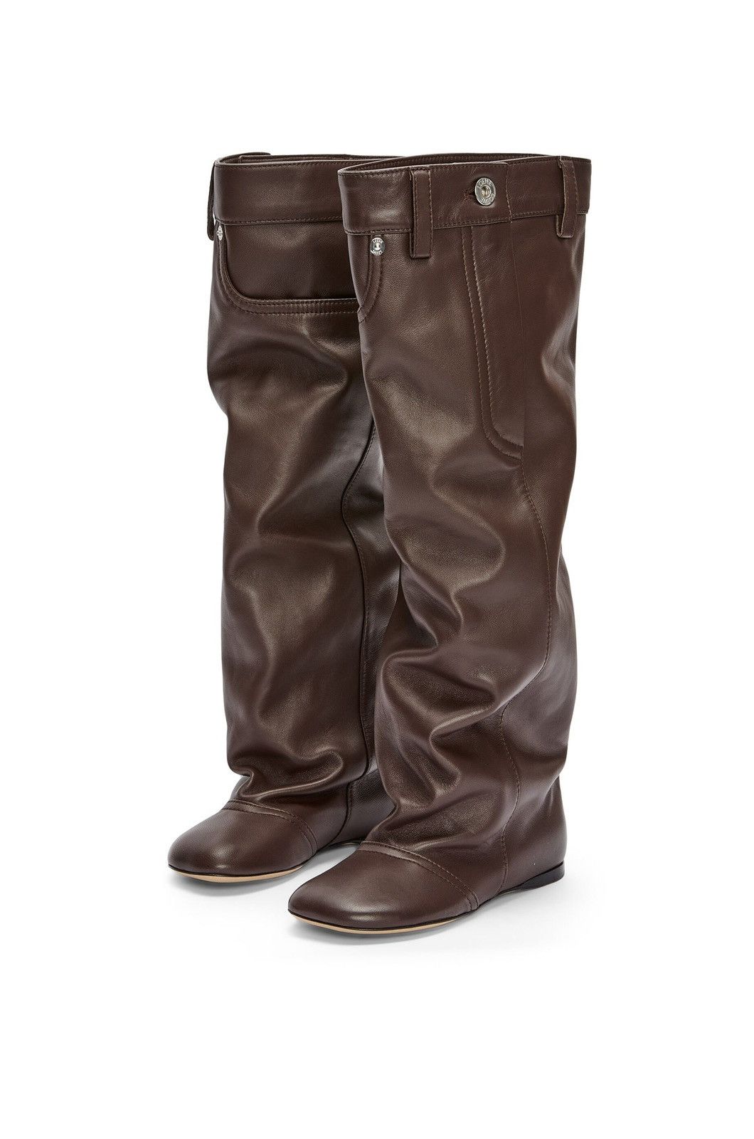 Loewe Loewe Leather Toy Knee Boots Size US 7 / IT 37 - 3 Thumbnail
