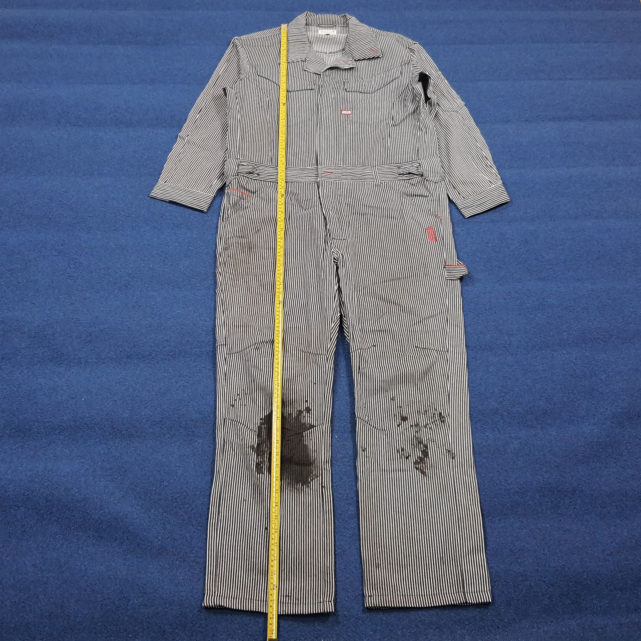 Japanese Brand Vintage Workwear Coverall With Hysteric Custom Logo C302N8 Size US XL / EU 56 / 4 - 5 Thumbnail
