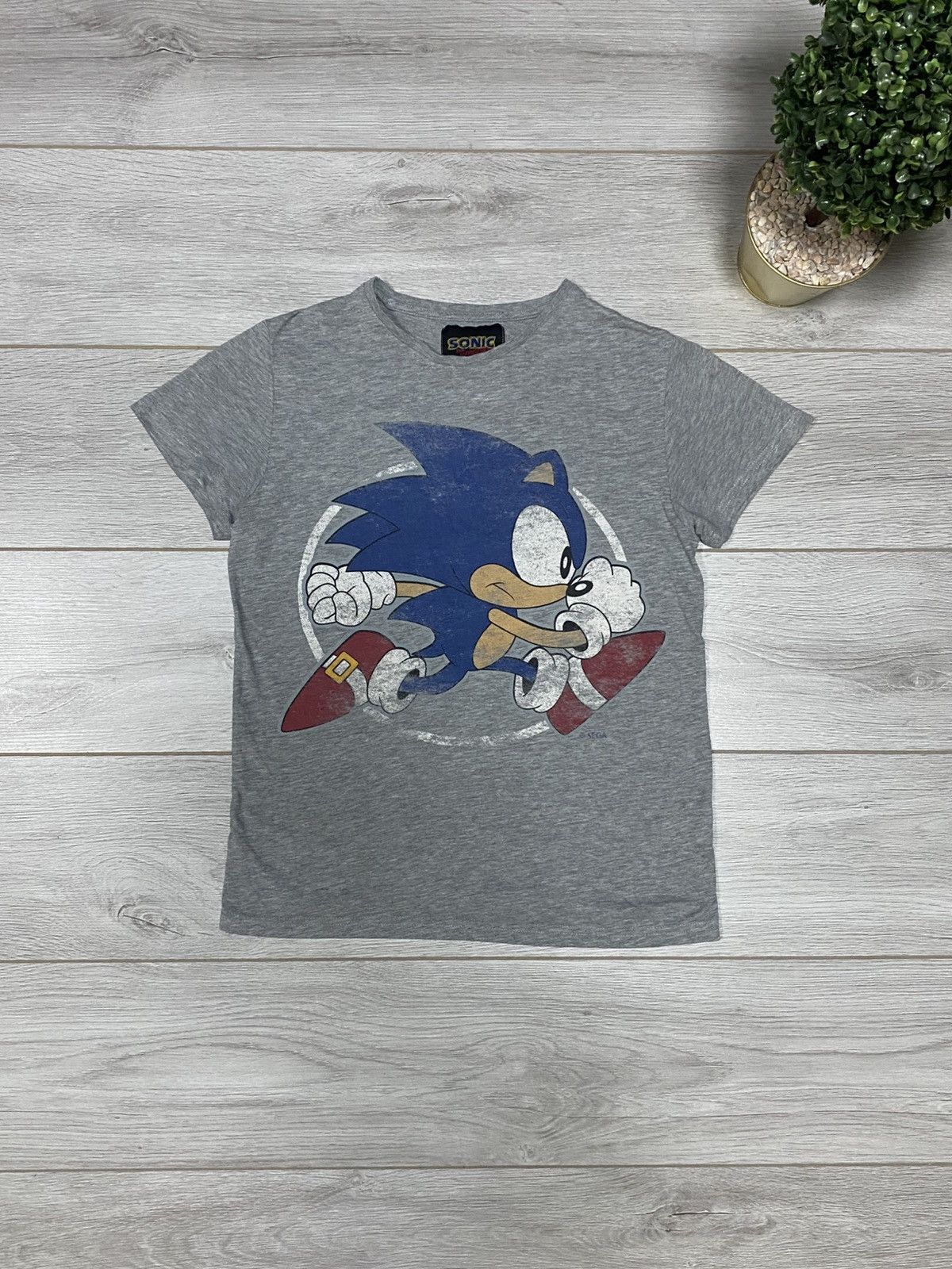 Vintage Sonic Hedgehog Sega mega drive big print t-shirt Size US S / EU 44-46 / 1 - 1 Thumbnail