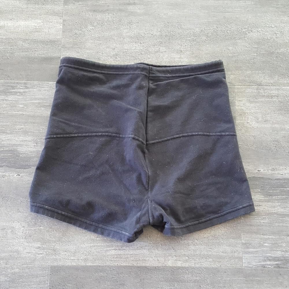 Designer Black High Waisted Control Short Size 28" / US 6 / IT 42 - 2 Thumbnail