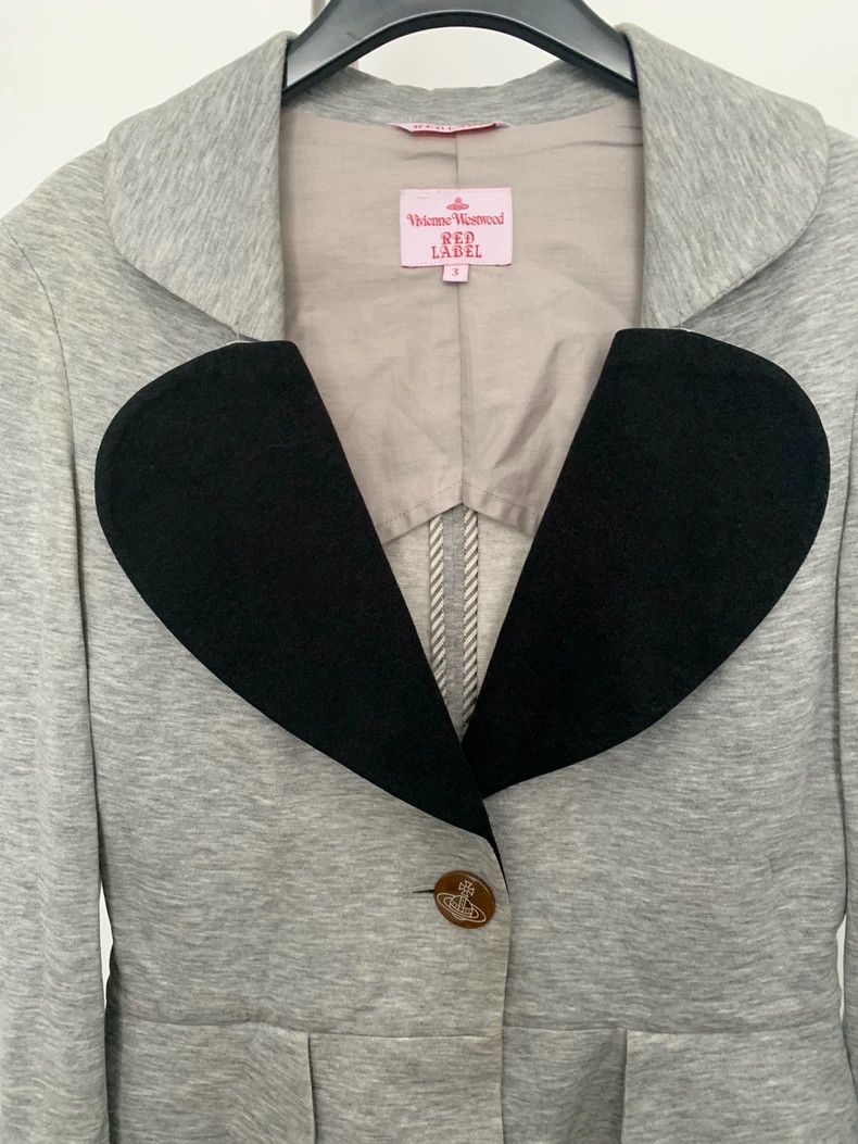 Vivienne Westwood vivienne westwood size3 Gray cotton velvet love collar suit Size S / US 4 / IT 40 - 5 Thumbnail