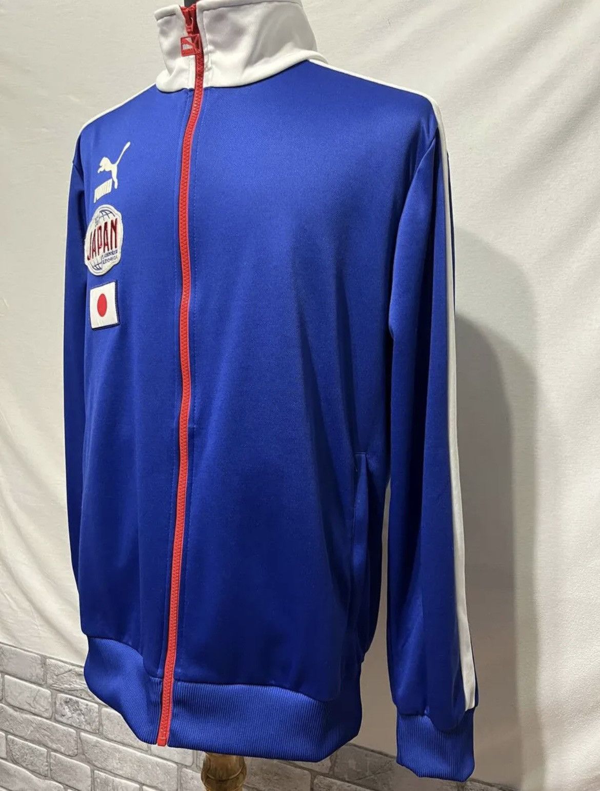 Puma × Vintage Japan National Team T7 Jacket Puma Blue Size L Size US L / EU 52-54 / 3 - 2 Thumbnail