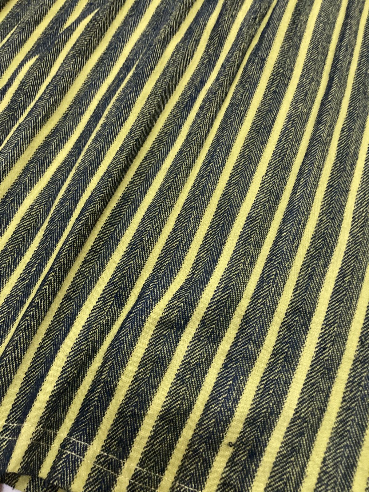 Issey Miyake × Japanese Brand × Ne-Net Issey Miyake Ne-net wide pant palazzo striped Size 36" / US 14 / IT 50 - 4 Thumbnail