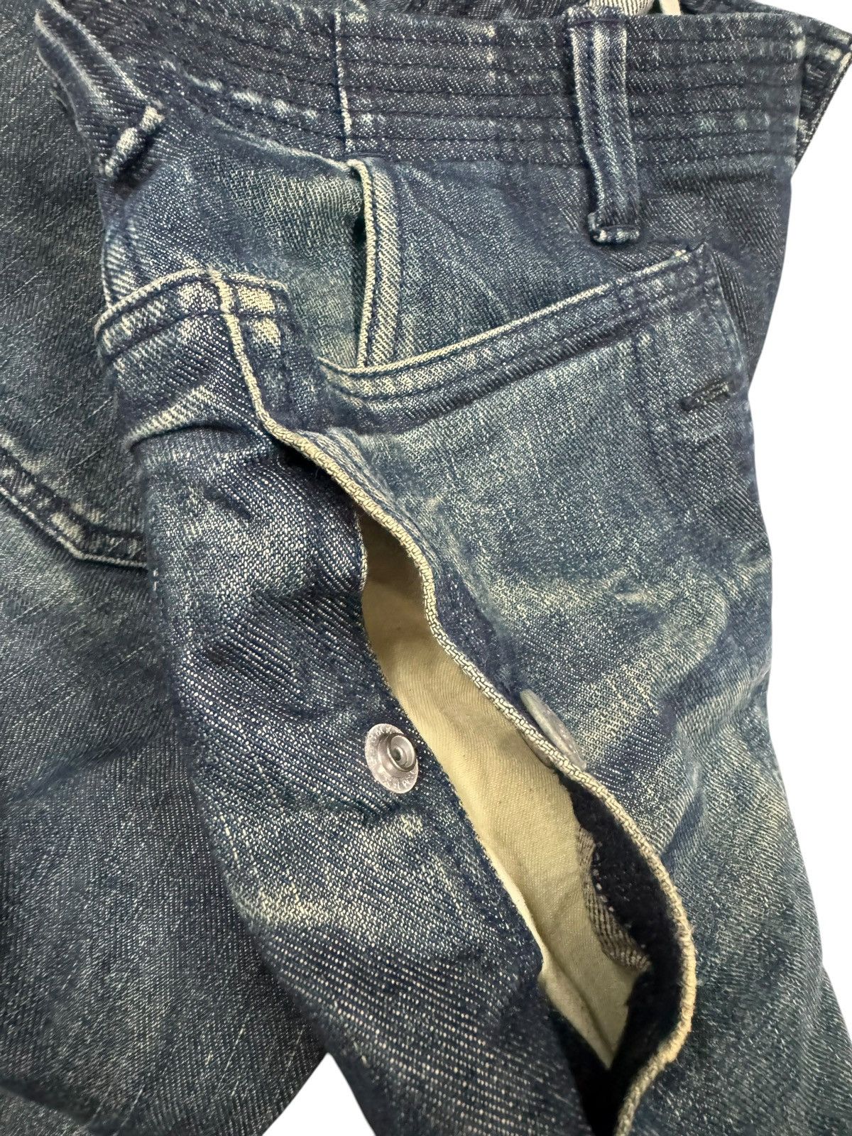 Mister Freedom Sassafras Puzzle Ring Multipocket Jeans Size US 31 - 14 Thumbnail