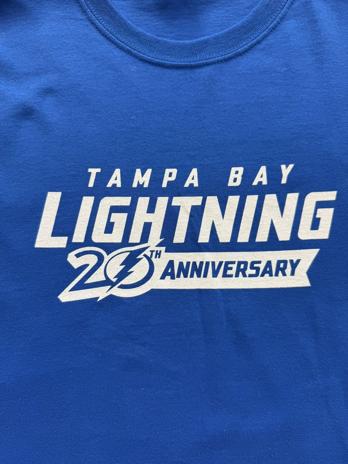 NHL Vintage Tampa Bay Lightning 20th Anniversary 2011-12 Season Size US L / EU 52-54 / 3 - 5 Thumbnail
